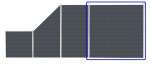 Płot Panelowy Dwustronny 180 x 180 cm Technorattan - stalowy RD03