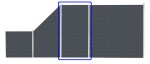 Płot Panelowy Dwustronny 90 x 180 cm Technorattan - stalowy RD03