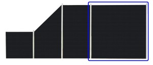 Płot Panelowy Dwustronny 180 x 180 cm Technorattan - czarny RD04