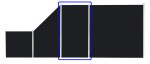 Płot Panelowy Dwustronny 90 x 180 cm Technorattan - czarny RD04