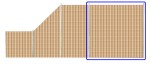 Płot Panelowy Dwustronny 180 x 180 cm Technorattan - słomkowy RD08