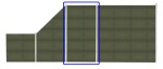 Płot Panelowy Dwustronny 90 x 180 cm Technorattan - zielony RD12